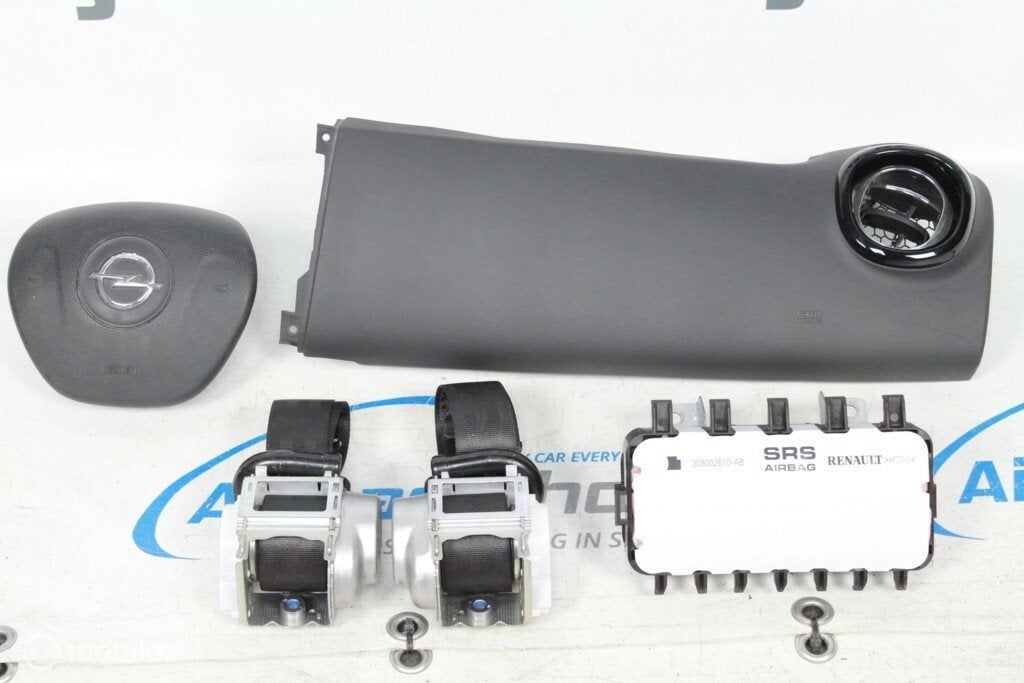Airbag set - Dashboard paneel grijs Opel Vivaro (2014-2019), Auto-onderdelen, Gebruikt, Ophalen of Verzenden