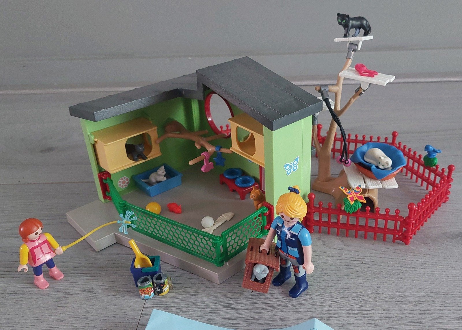 Playmobil  9276 - Kattenverblijf., Gebouw, Complete set, Ophalen of Verzenden, Zo goed als nieuw