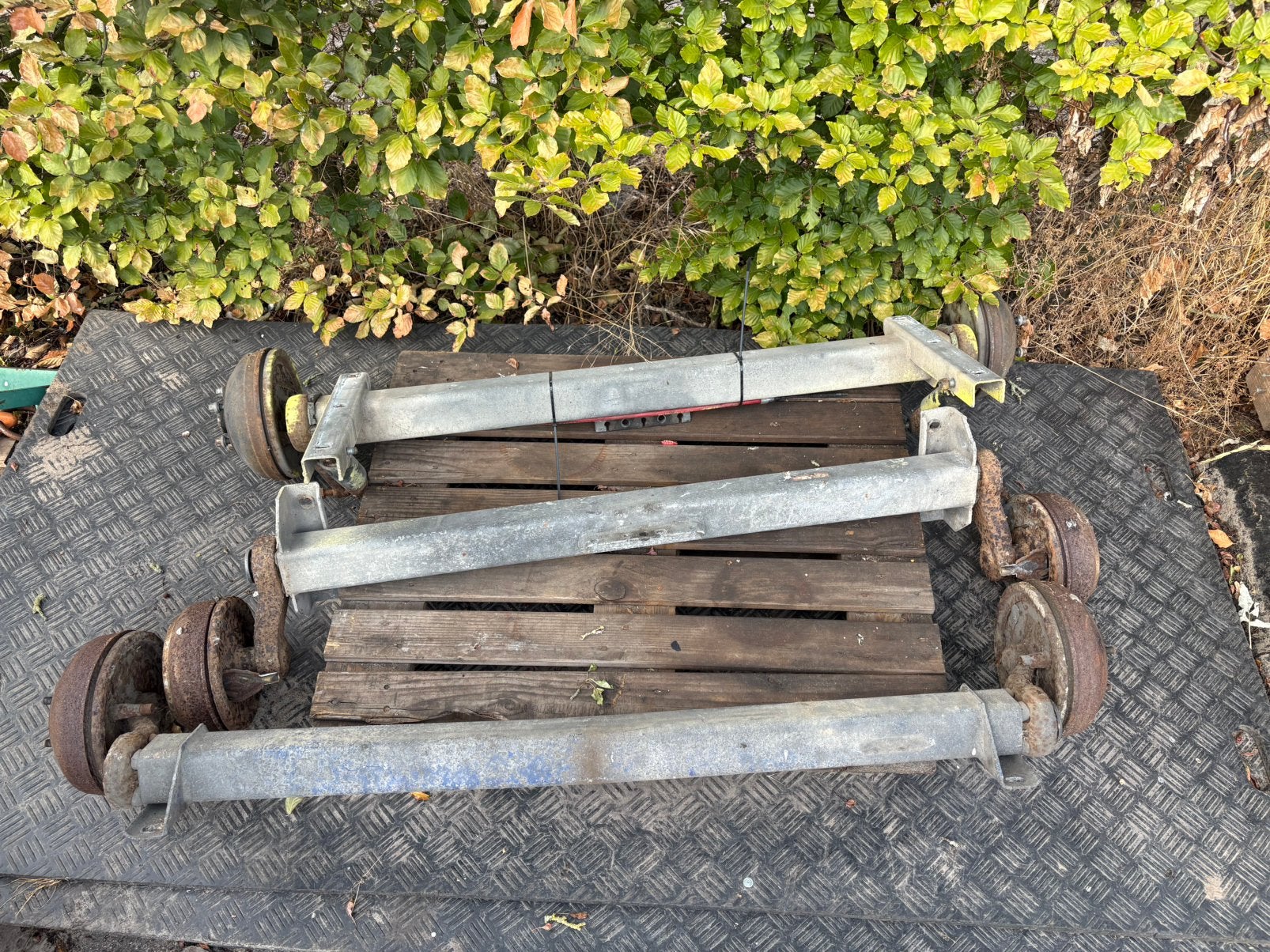 Torsie assen 1350 kg, Ophalen, Gebruikt