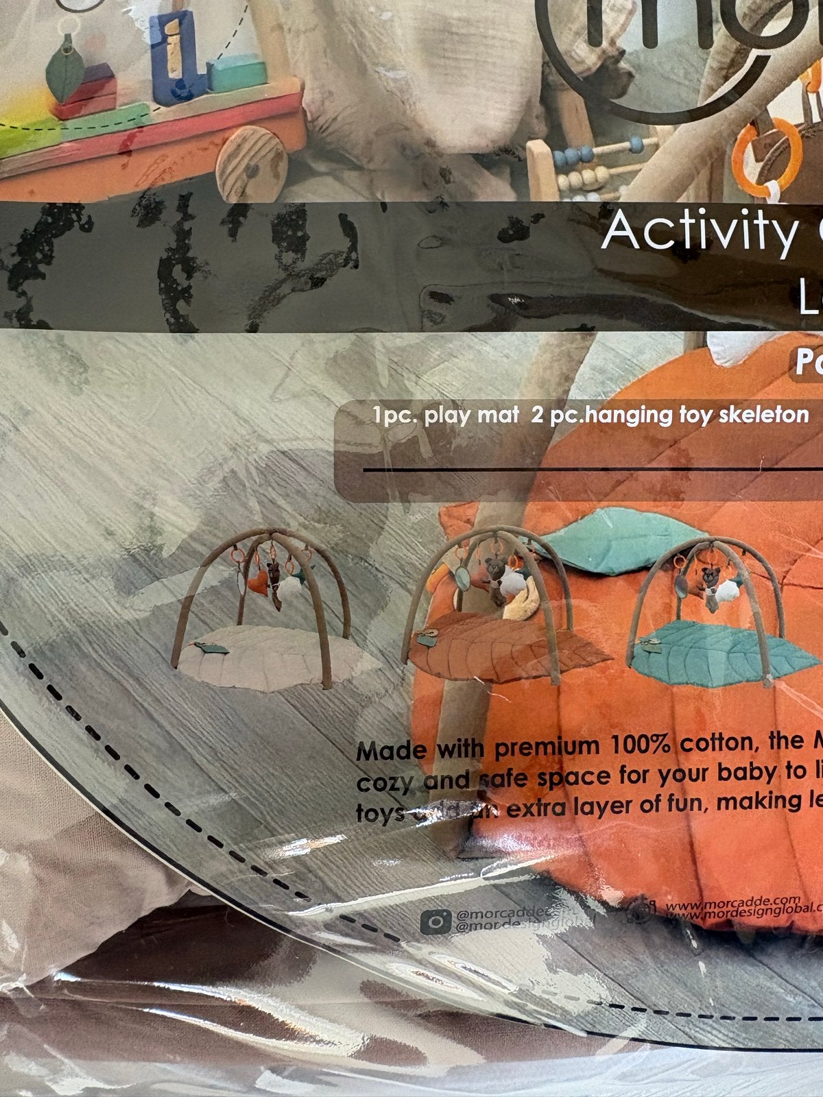 Mora Activity Gym & Playmat - Bladvormig Speelkleed, Ophalen, Nieuw