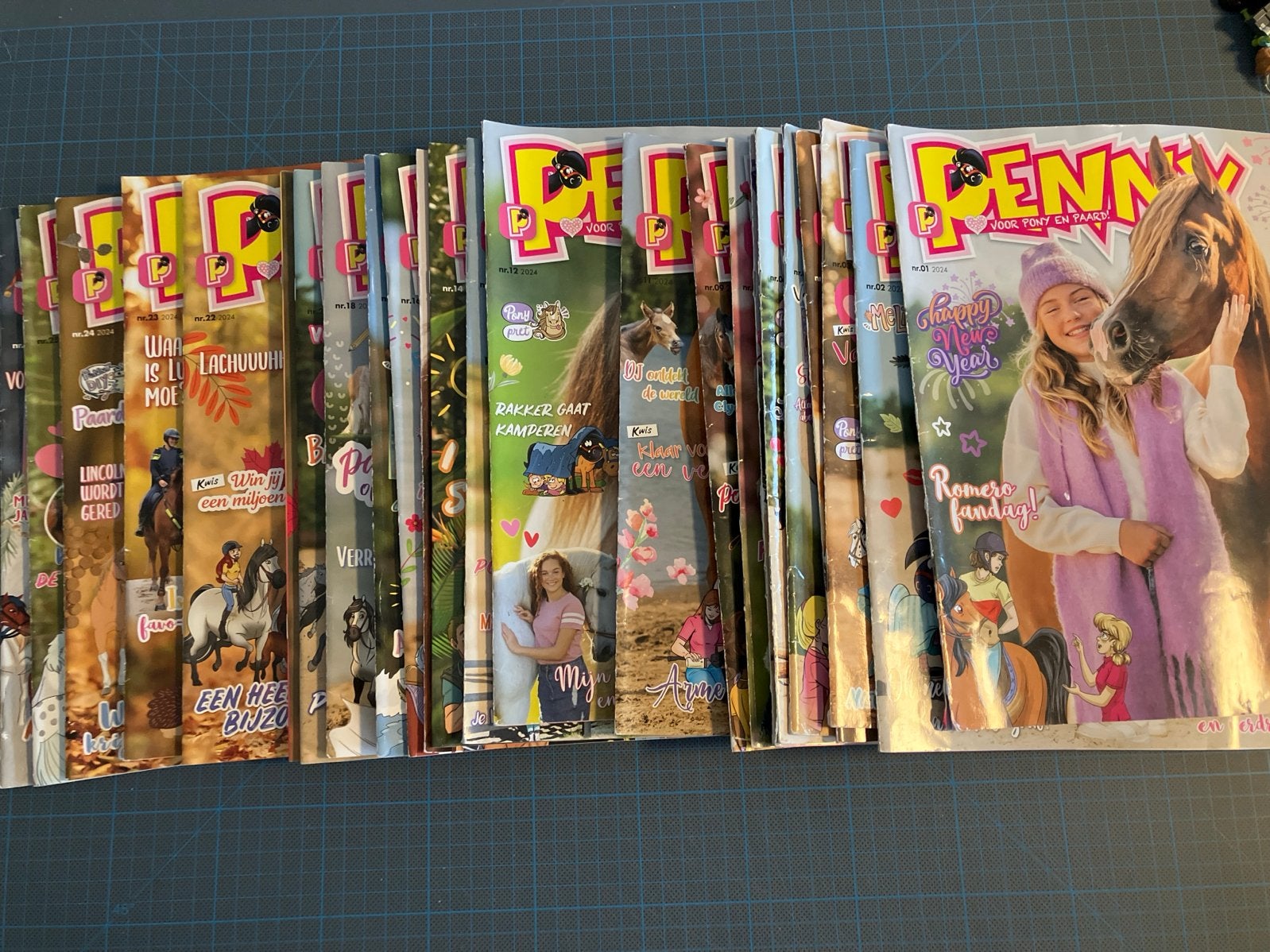 Grote collectie Penny tijdschriften -  jaargang 2024, Ophalen, Gelezen, Overige typen