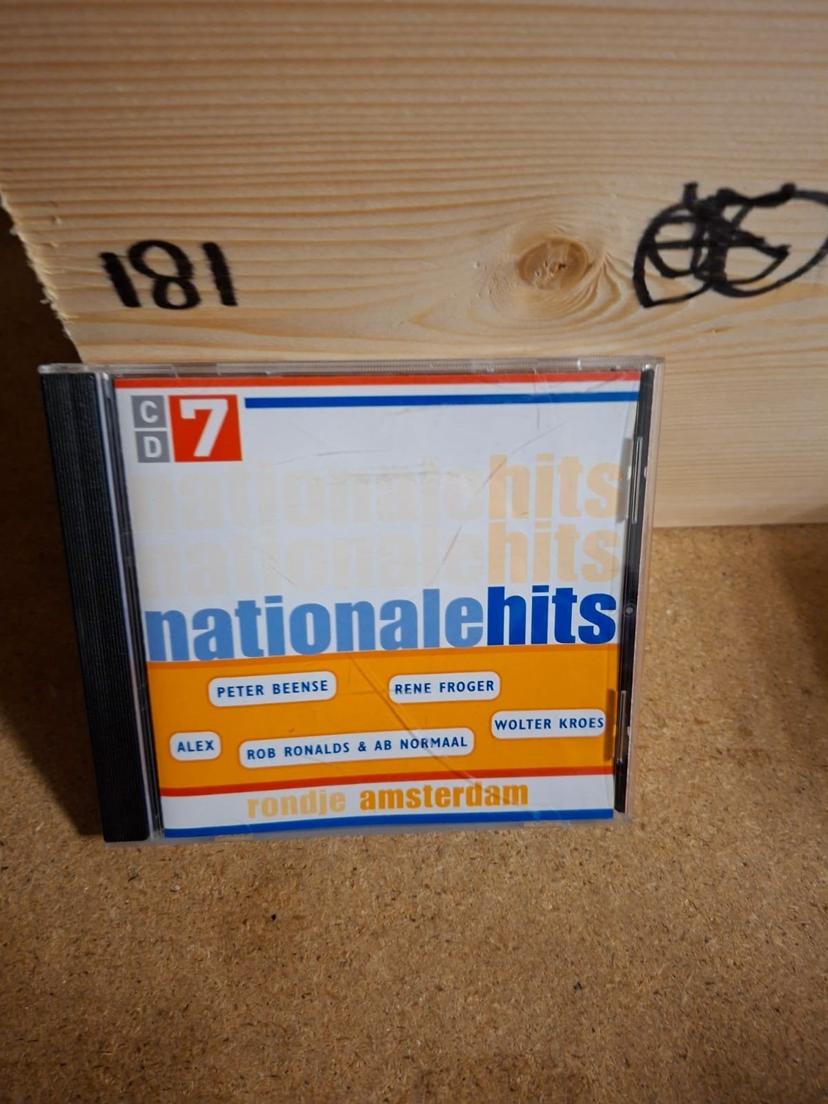 Nationale Hits CD 7 - Peter Beense, Rene Froger, Wolter Kro, Ophalen of Verzenden, Gebruikt, Feestmuziek, Verzamelalbum