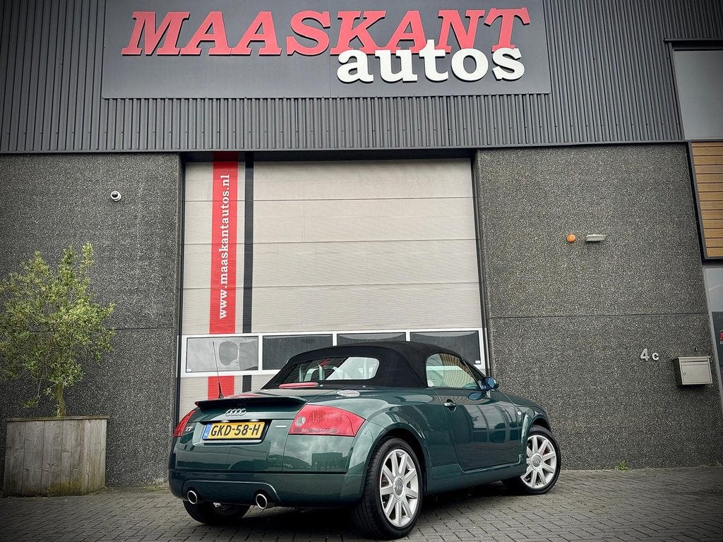 Audi TT 1.8 5v Turbo / Cabriolet / Quattro / 225pk / Cruise, Auto's, Audi, TT, Gebruikt, Zwart, 4 cilinders