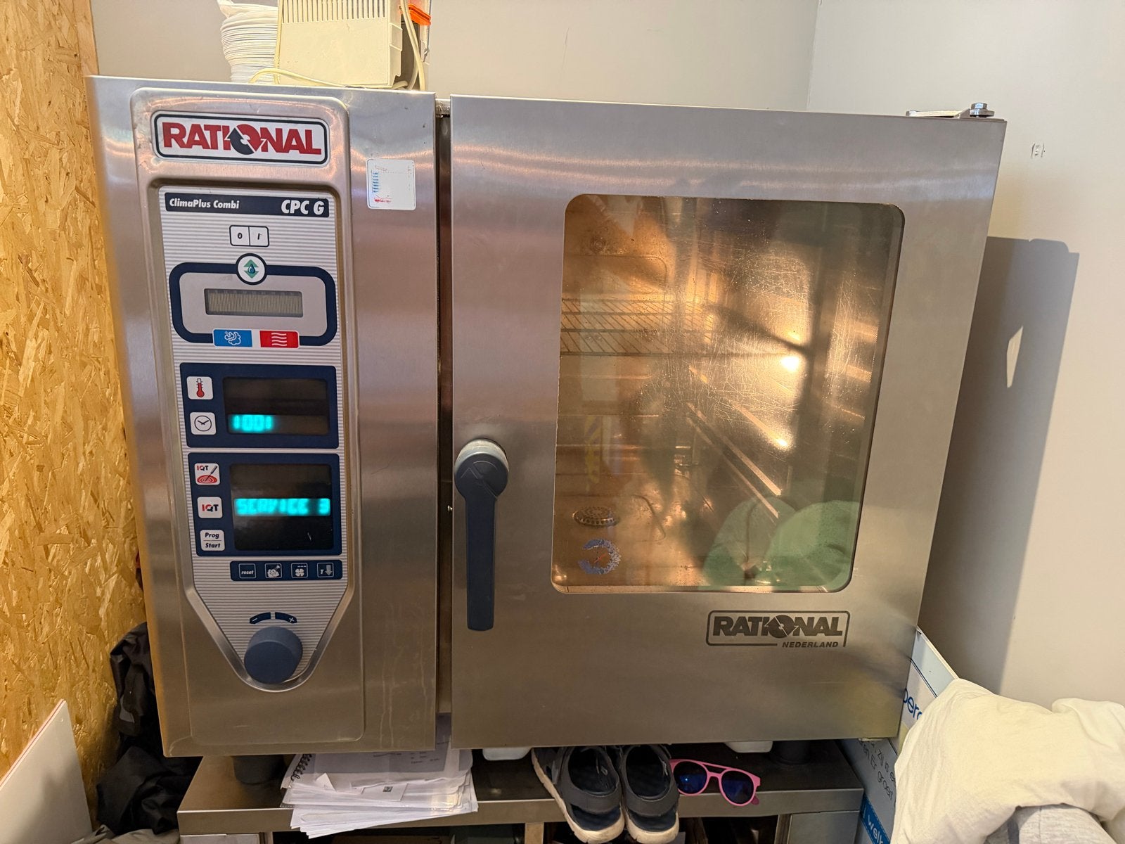Rational ClimaPlus Combi CPC G combi-steamer, Ophalen of Verzenden, Gebruikt, Ovens, Magnetrons en Steamers