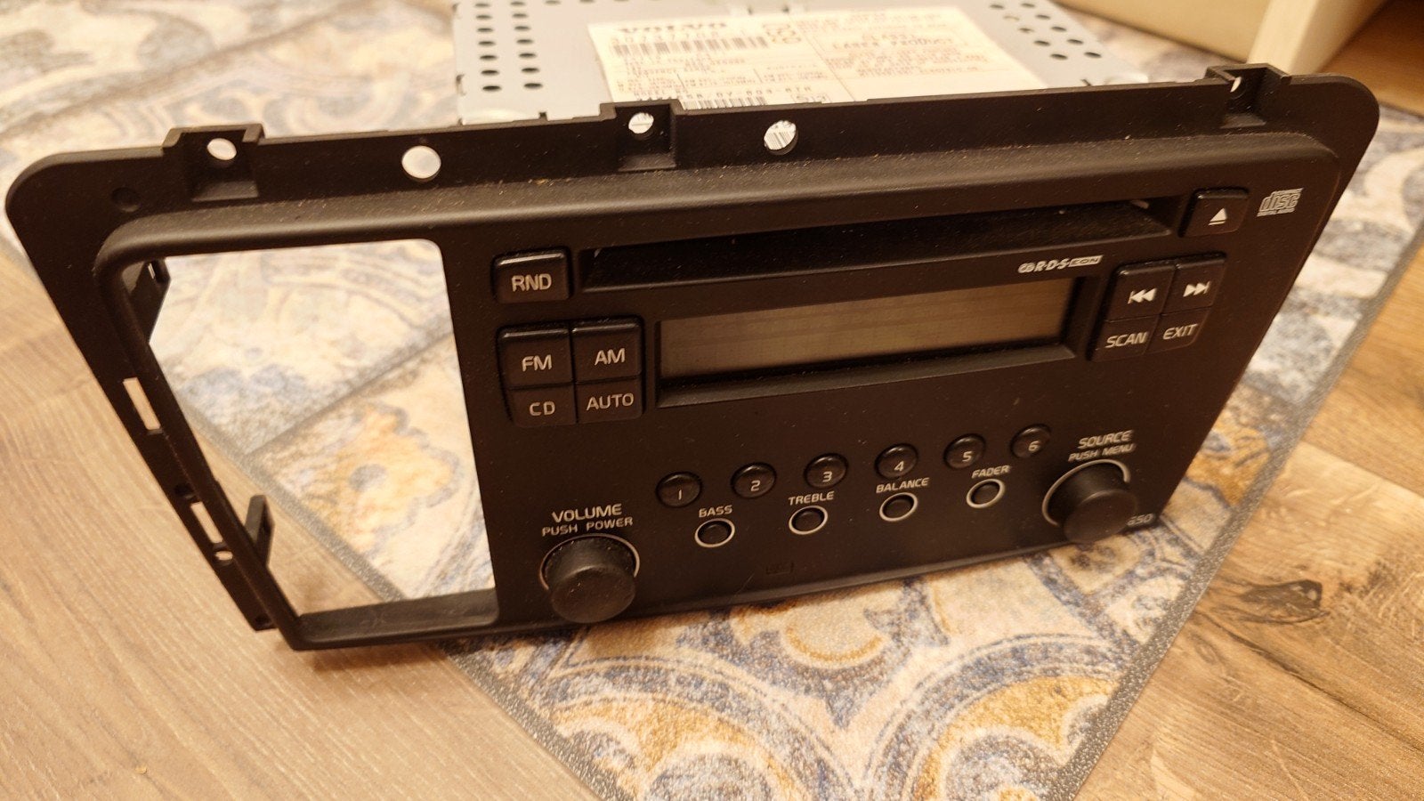 Originele radio Volvo V70 II 2000-2007, Ophalen of Verzenden, Zo goed als nieuw