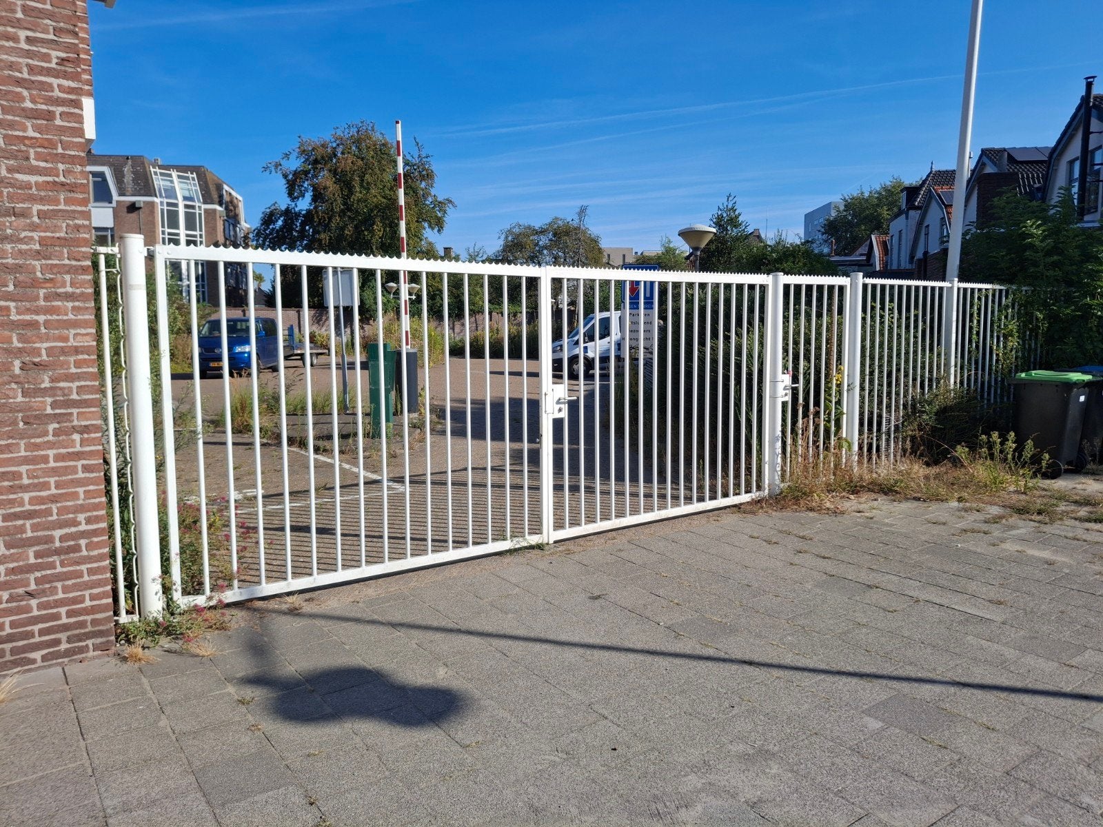 draai hekkens 2 sets + loop deur, Tuin en Terras, Ophalen, Met poort, Gebruikt, Overige typen
