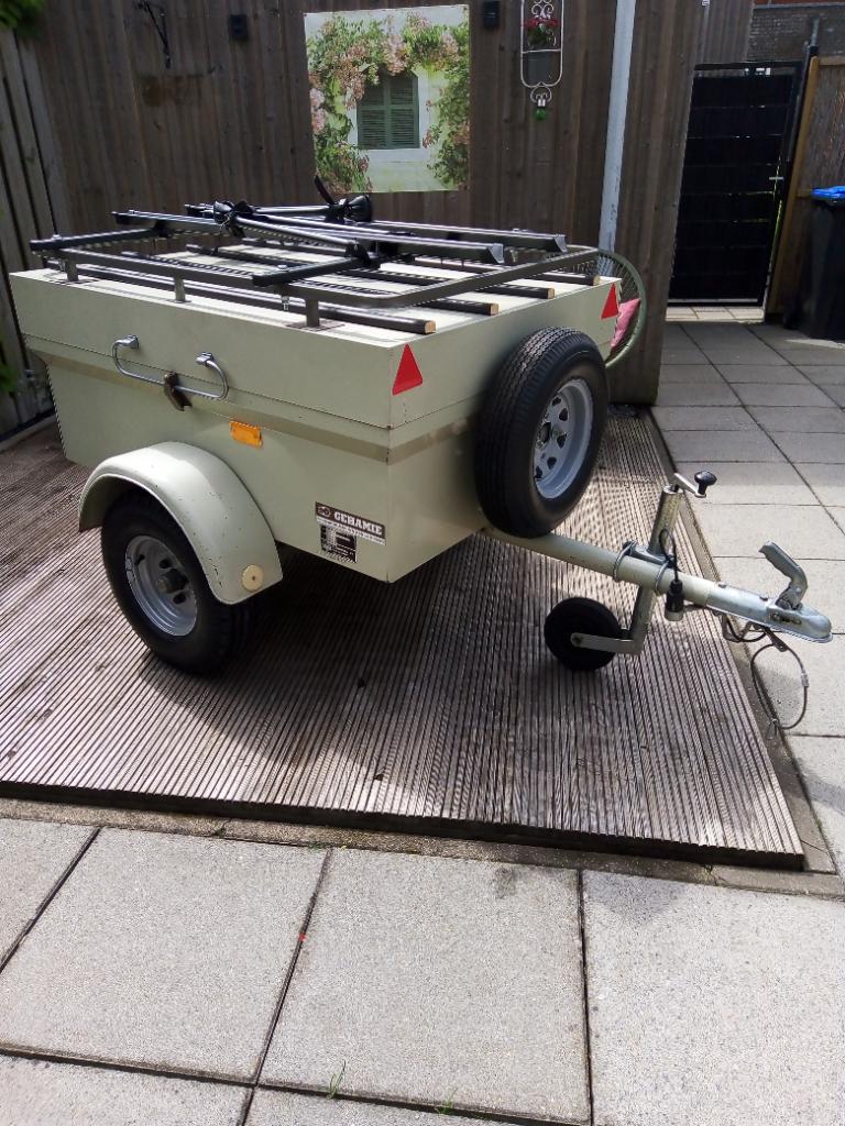 tent vakantie bagagewagen, Ophalen, Zo goed als nieuw