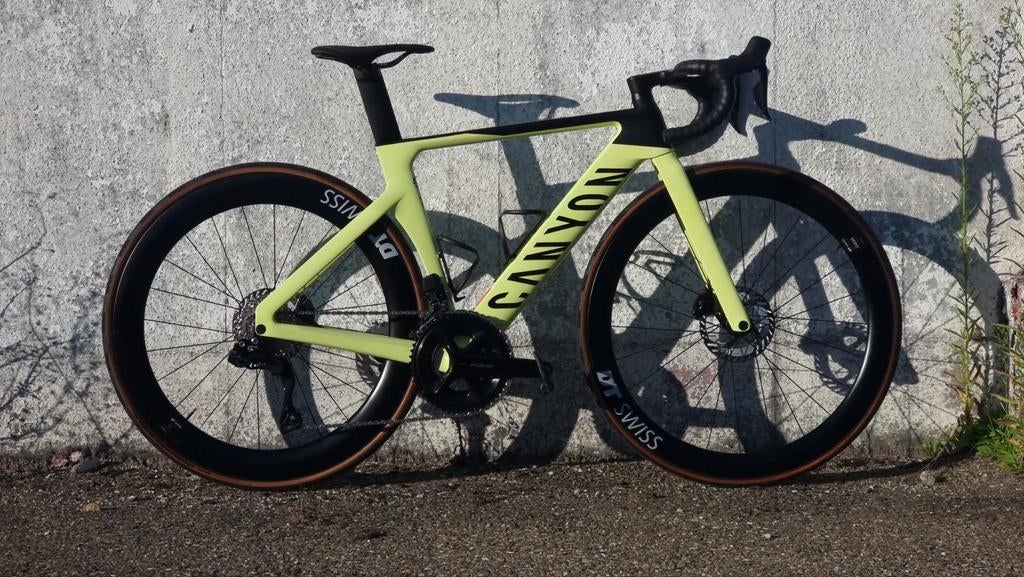 Canyon Aeroroad CF SLX 7 Di2 2024 Racefiets, Carbon, Heren, 49 tot 53 cm, Zo goed als nieuw