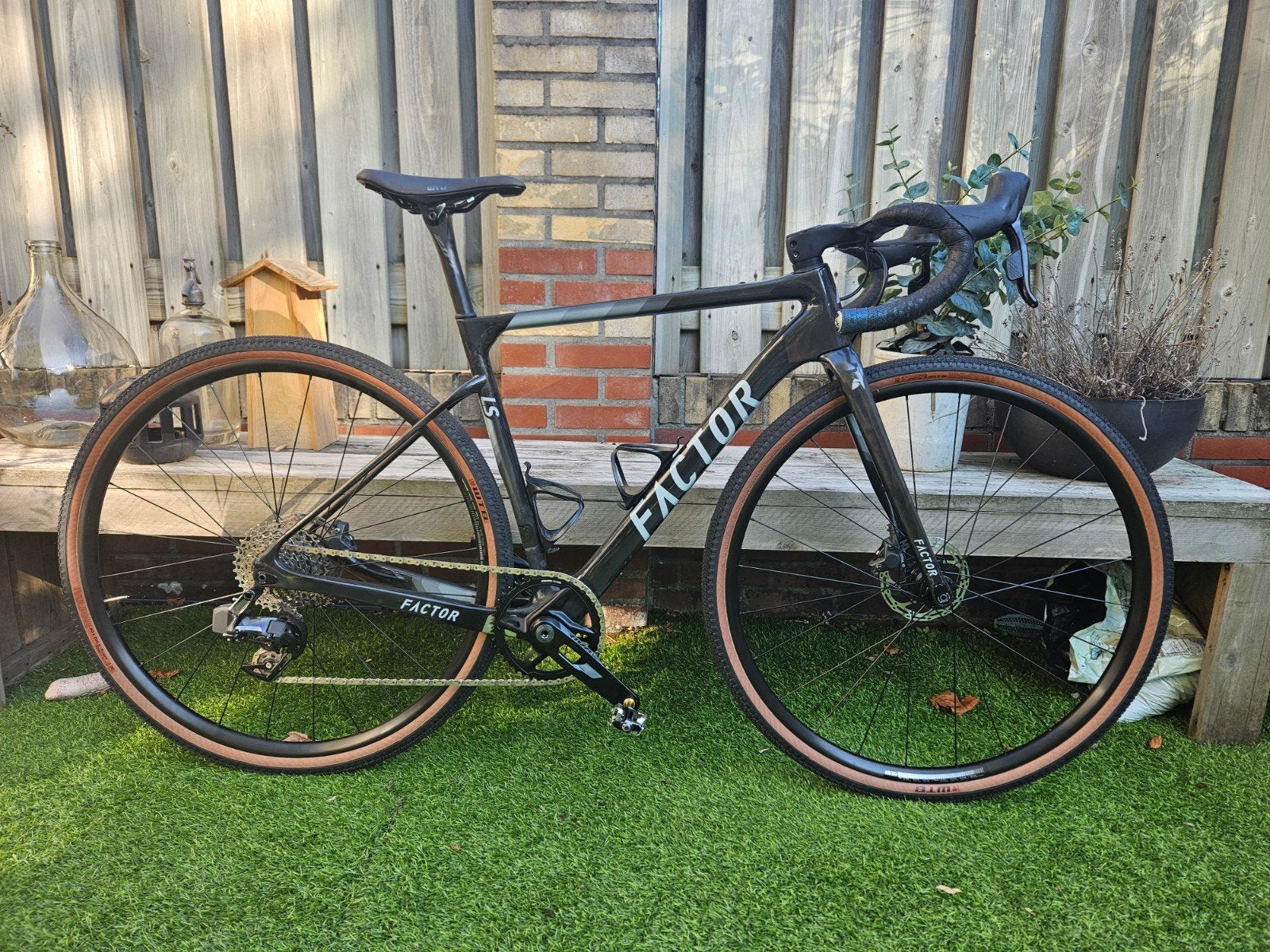 Factor LS mt 52 gravelbike, Carbon, Nieuw, 49 tot 53 cm, Meer dan 20 versnellingen