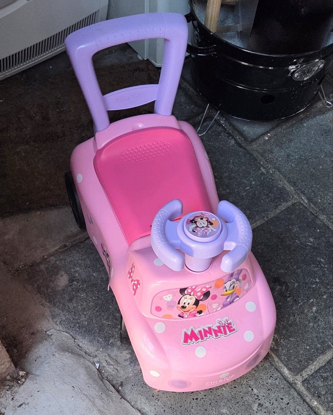 Minnie mouse auto, Ophalen, Zo goed als nieuw