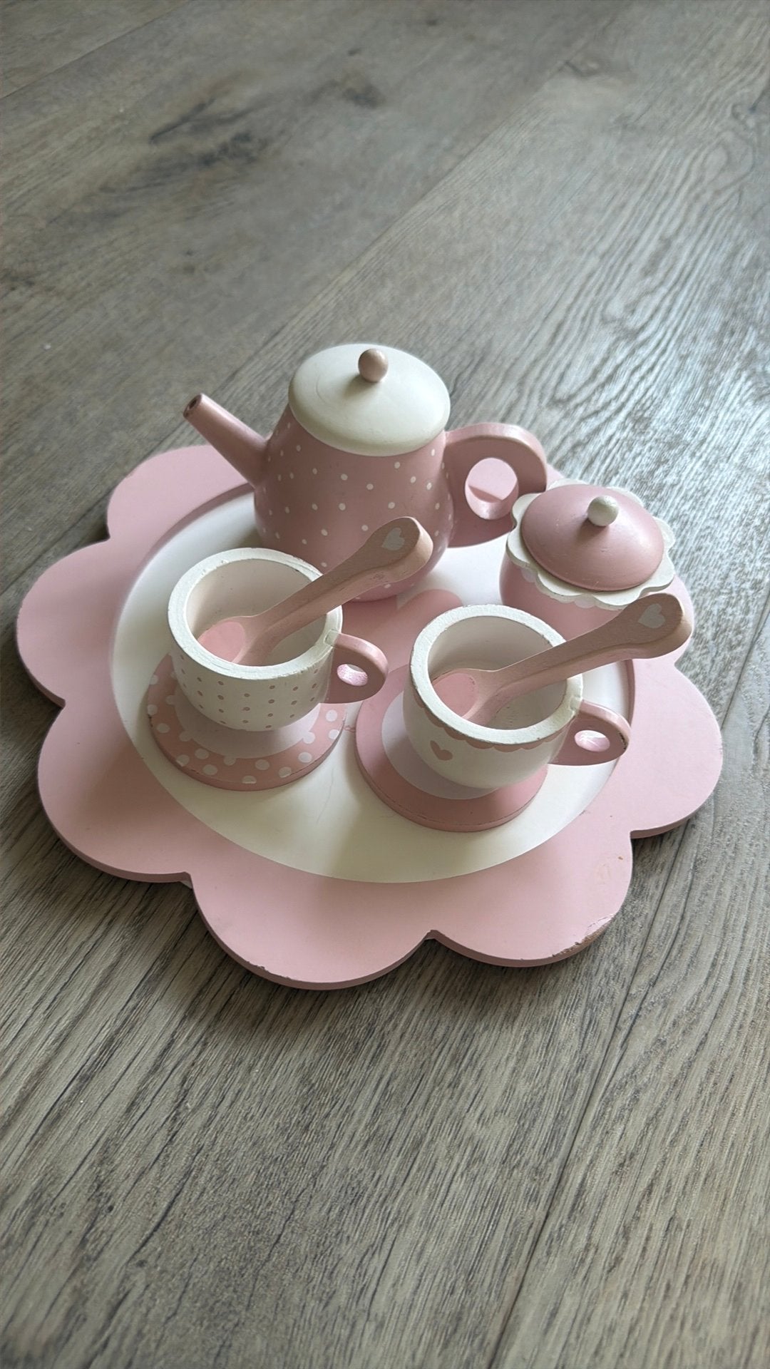 Houten theeset van Little Dutch, Ophalen of Verzenden, Zo goed als nieuw