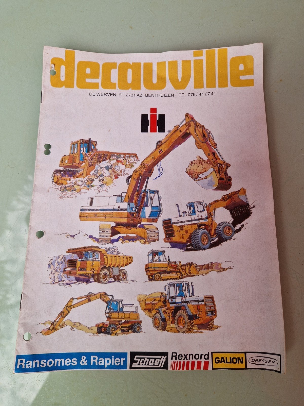 Decauville International Construction Equipment Catalogus, Ophalen of Verzenden, Gelezen, Decauville International Construction Equipment Group