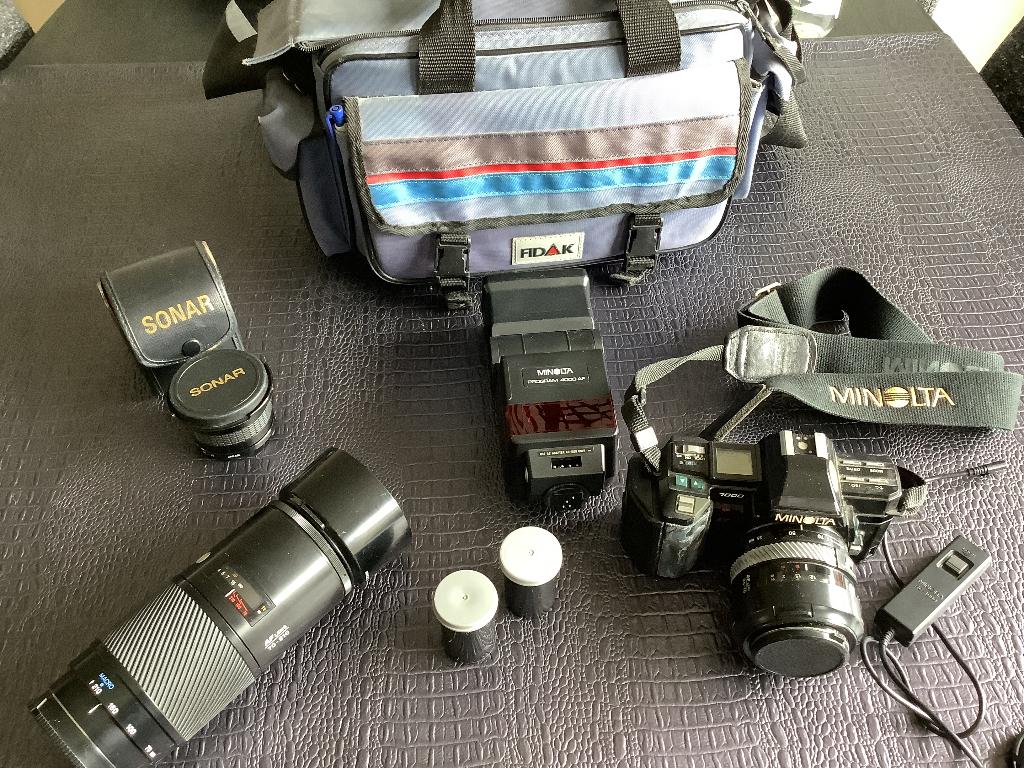 Minolta foto camera, Ophalen, Gebruikt, Spiegelreflex, Minolta