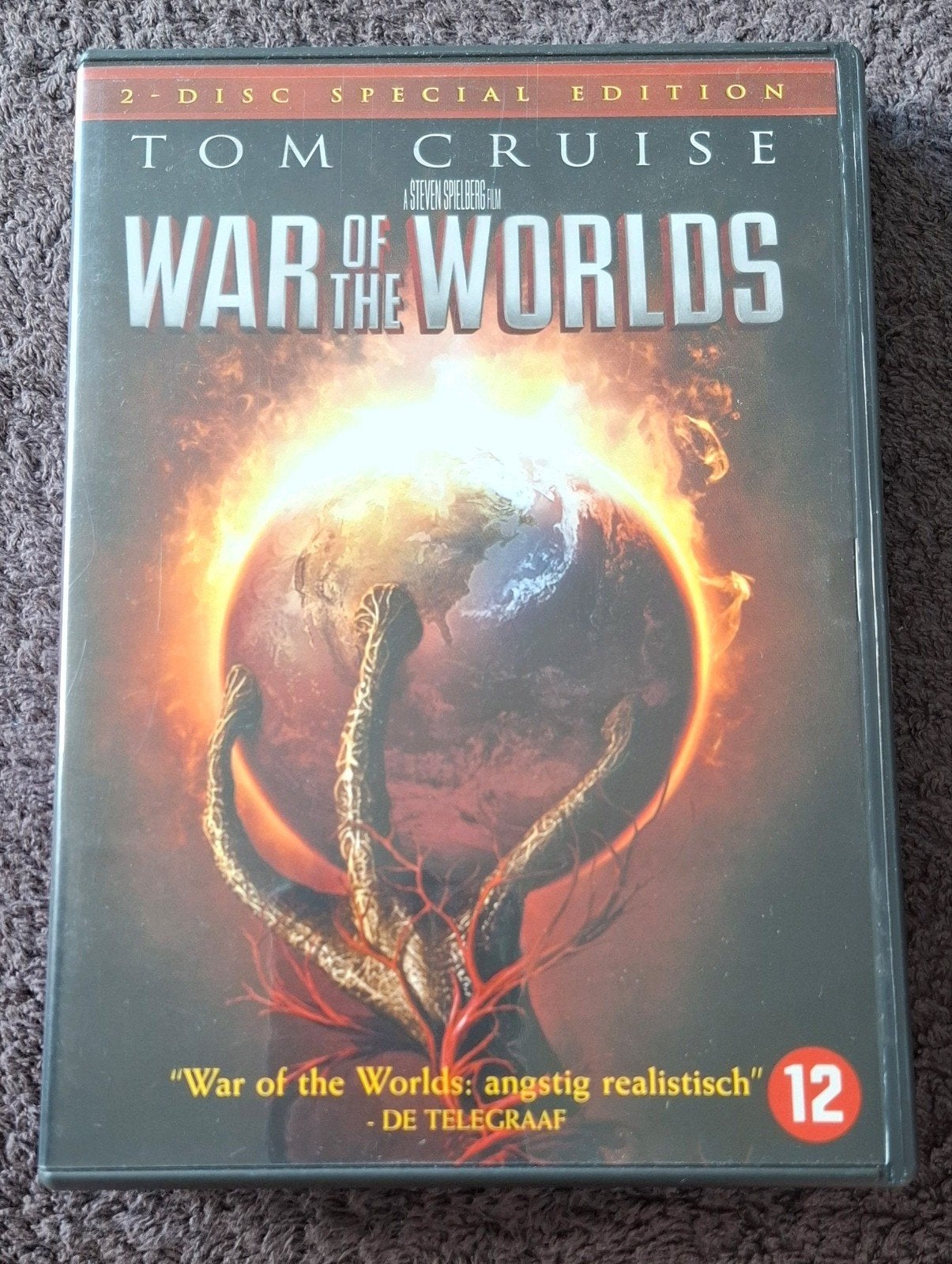 War of the worlds DVD special edition, Vanaf 12 jaar, Ophalen of Verzenden, Zo goed als nieuw, Thriller
