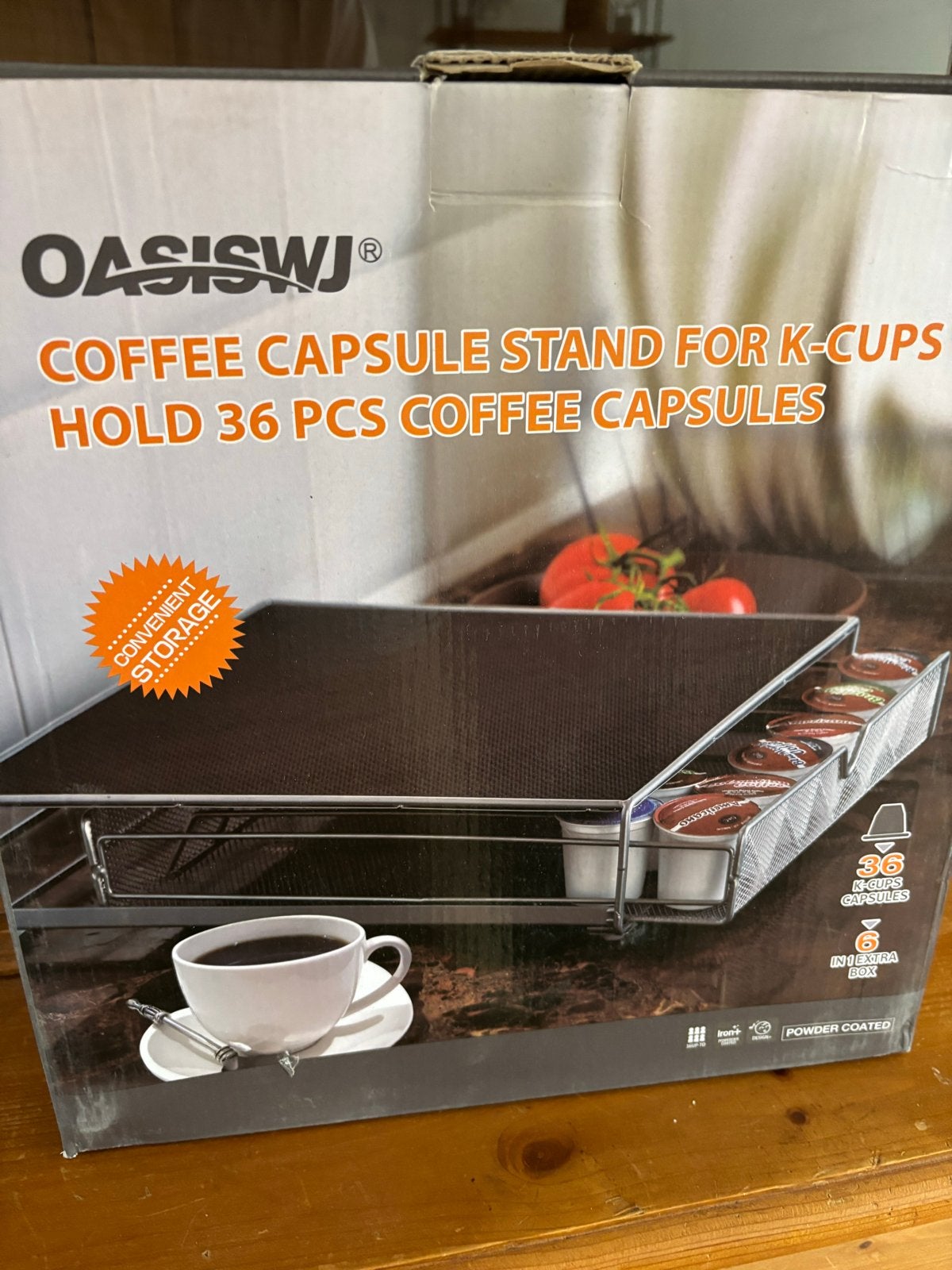 Koffiecapsulehouder voor 36 DolceG, Overige typen, Nieuw, Ophalen of Verzenden, Zwart