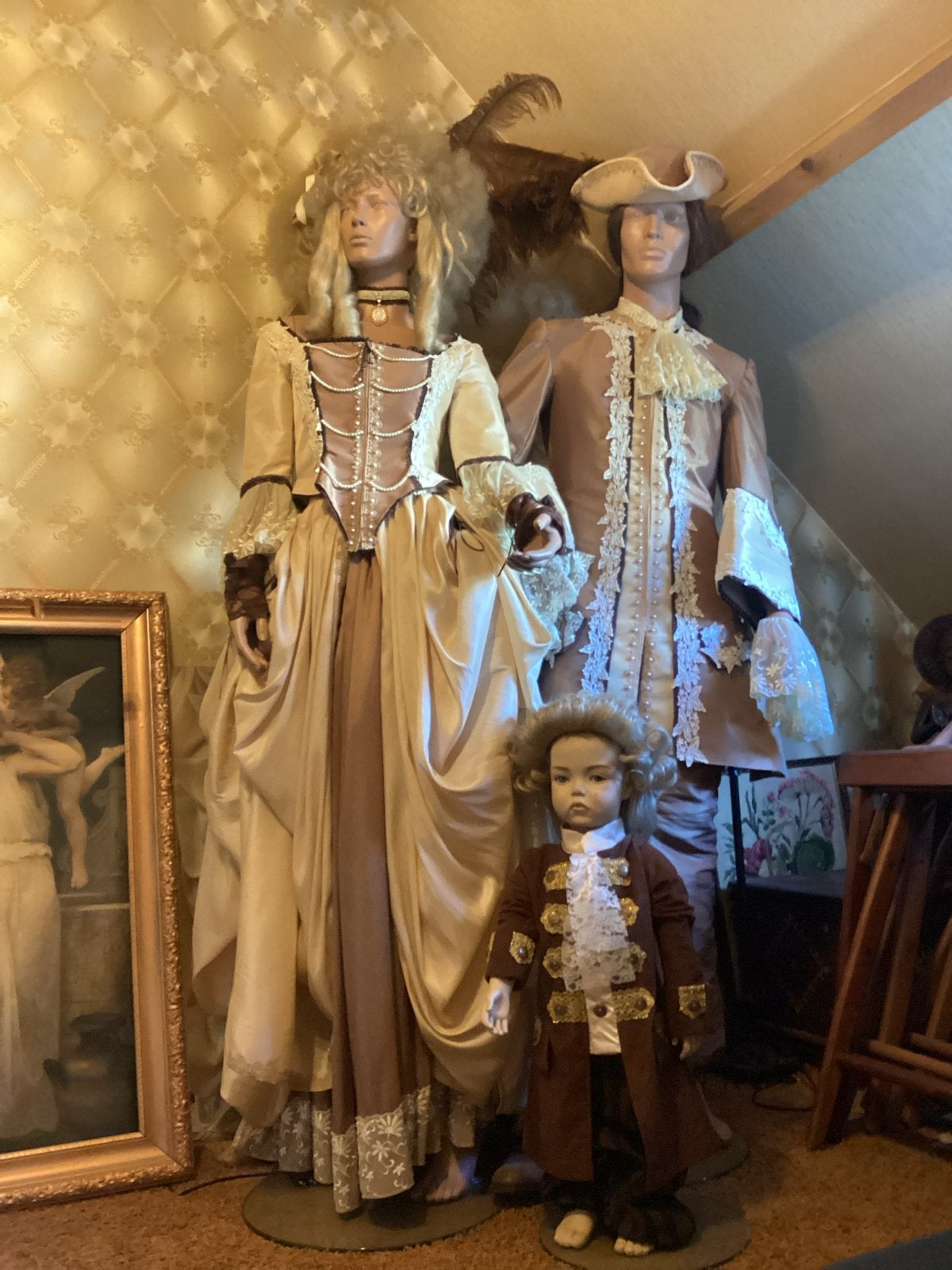 Decoratieve Figuren: Barokke Mannequins Set, Verzamelen, Ophalen, Gebruikt