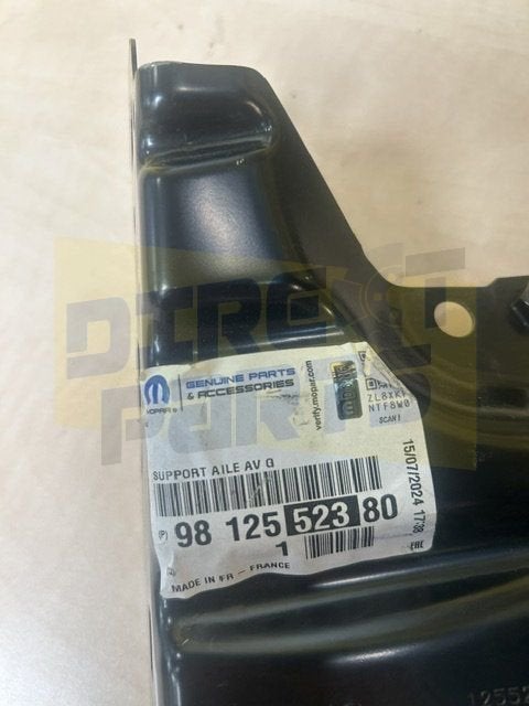 Citroen C3 (9/16-7/24) Spatbordsteun Voor Links Groot Origin, -, Nieuw, Ophalen of Verzenden, Spatbord