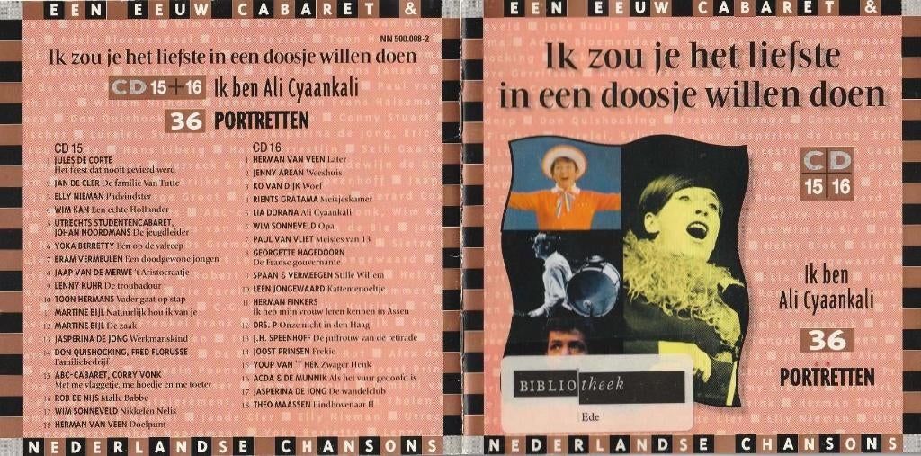 Ik Zou Je Het Liefste In Een Doosje Willen Doen Disk 15&16"", Ophalen of Verzenden, Zo goed als nieuw, Nederlandstalig