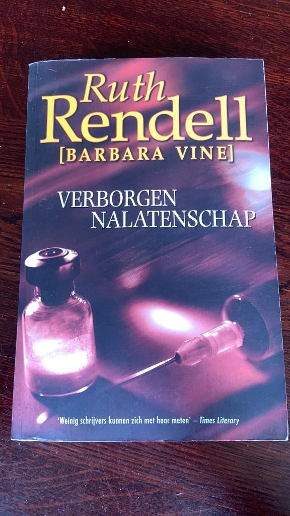 Ruth Rendell - Verborgen nalatenschap, Ophalen of Verzenden
