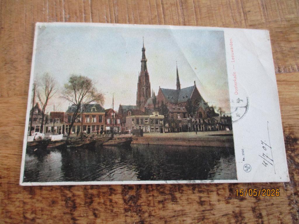 Leeuwarden (1907), Ophalen of Verzenden, Voor 1920, Gelopen, Friesland