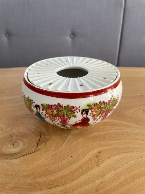 Theelichthouder Japans of Chinees porseleing, Antiek en Kunst, Antiek | Porselein, Ophalen of Verzenden