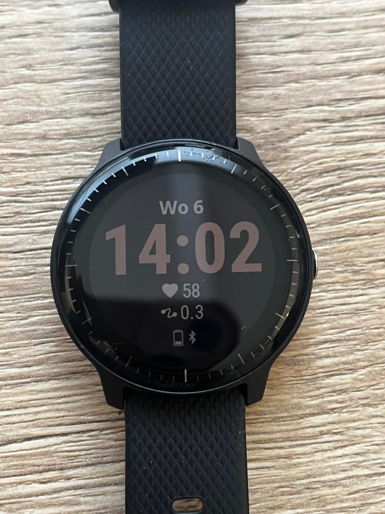 Garmin Vivoactive 3 Music - Goede staat, incl. laadkabel, Sieraden, Tassen en Uiterlijk, Sporthorloges, Zwart, Ophalen of Verzenden