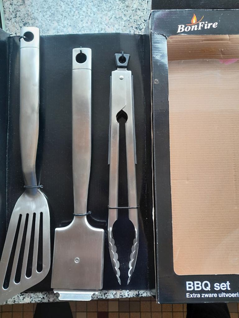 Bbq set extra zware uitvoering, Ophalen of Verzenden