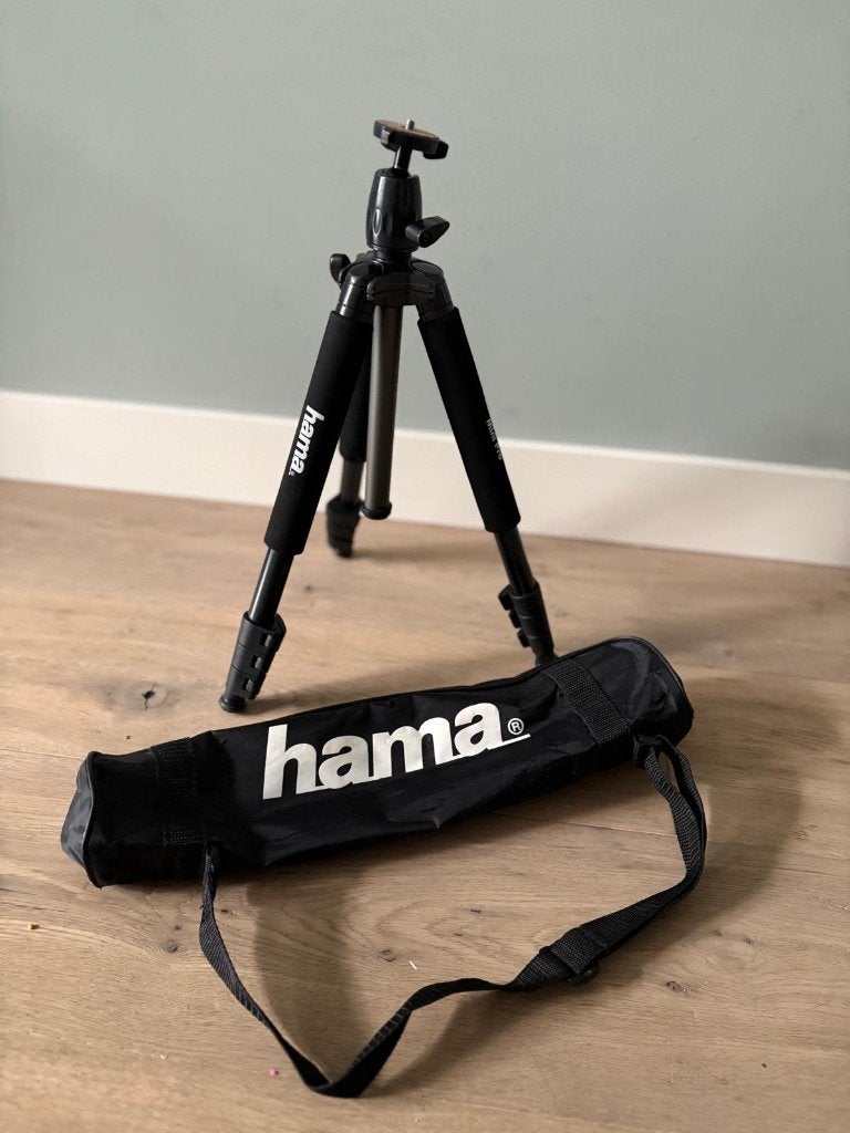 Reis statief Hama, Ophalen, Inclusief draagtas, Driepoot, Zo goed als nieuw