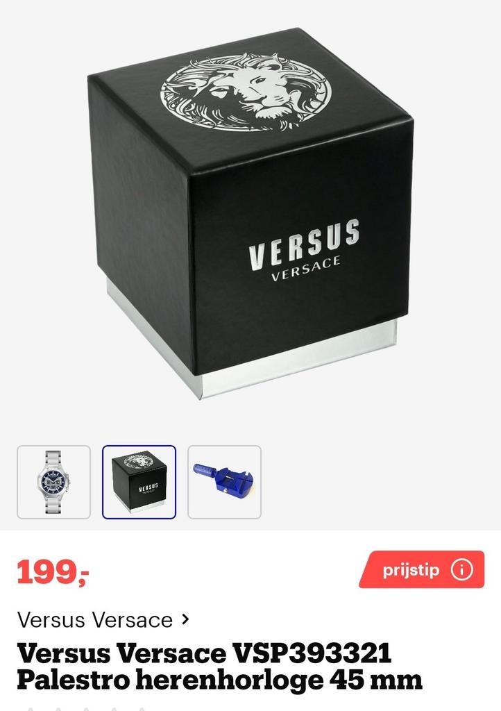 Luxe heren horloge t.w.v €200, Ophalen of Verzenden