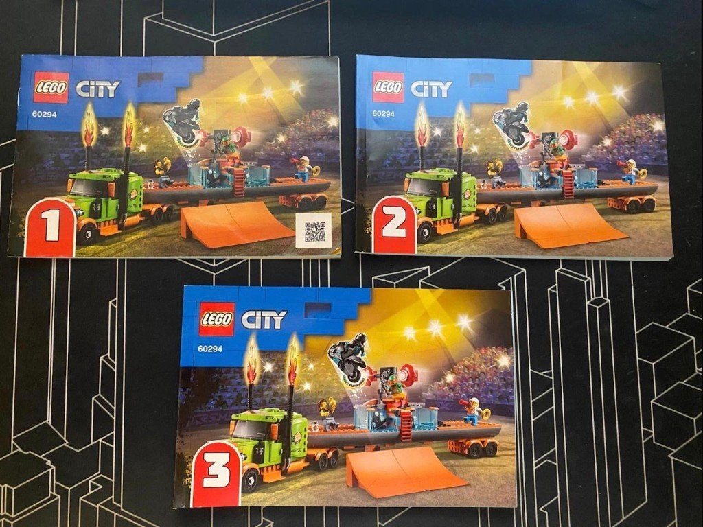 LEGO SET: CITY STUNTSHOWTRUCK-60294, Inclusief instructies, Lego, Ophalen of Verzenden, Complete set