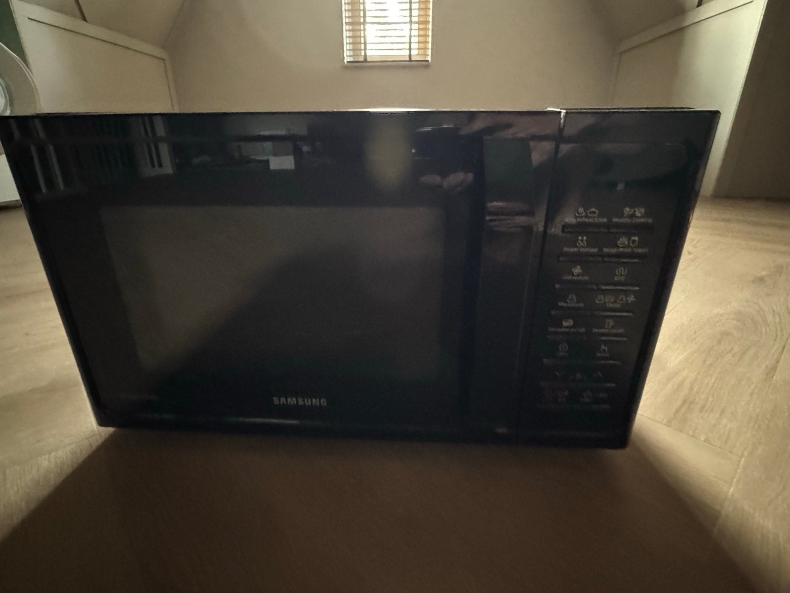 Samsung MC28H5015AK Combimagnetron Zwart, Witgoed en Apparatuur, Magnetrons, Ophalen, Combimagnetron, Grill, Zo goed als nieuw