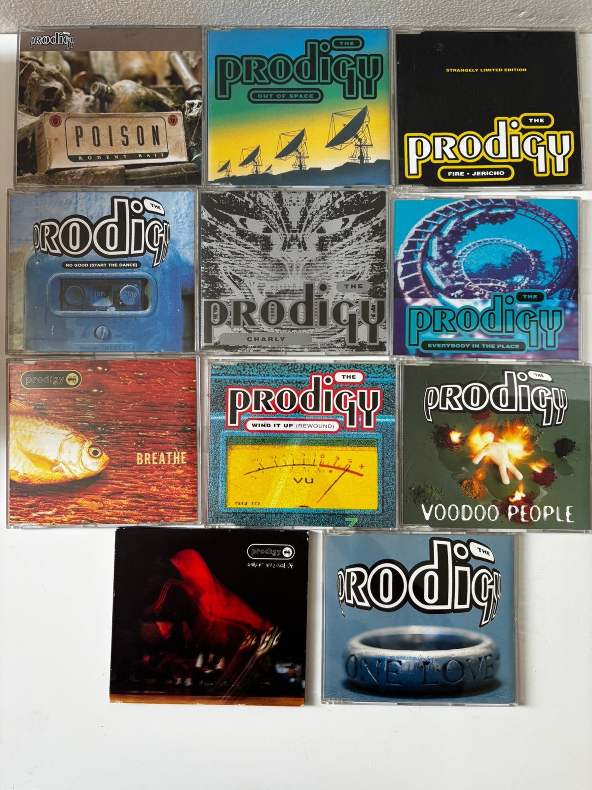 Mooie partij jaren 90 dance & rock CD-singles, Cd's en Dvd's, Cd Singles, Ophalen of Verzenden, Zo goed als nieuw