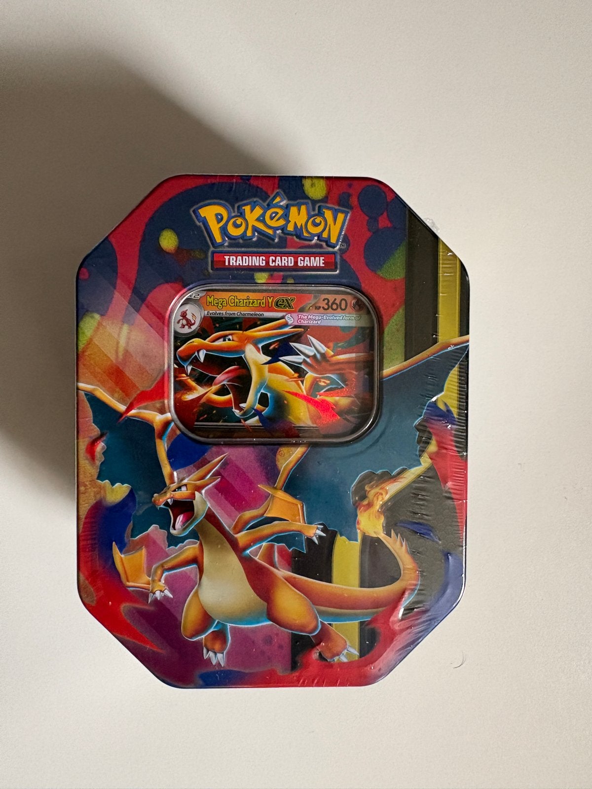 Mega Charizard Y EX Tin - Sealed, Ophalen, Nieuw, Overige typen