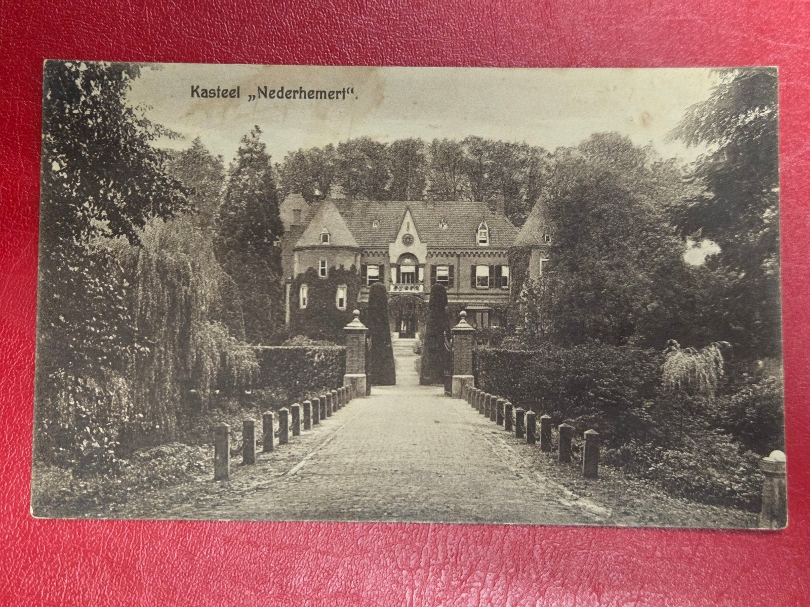 Nederhemert bij Aalst Nieuwaal kasteel Nederhemert, Ophalen of Verzenden, Gelderland