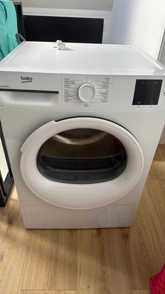 Beko Warmtepomp Wasdroger b300 - Energiezuinig en Stil, Witgoed en Apparatuur, Wasdrogers, Ophalen, Overige typen, 8 tot 10 kg