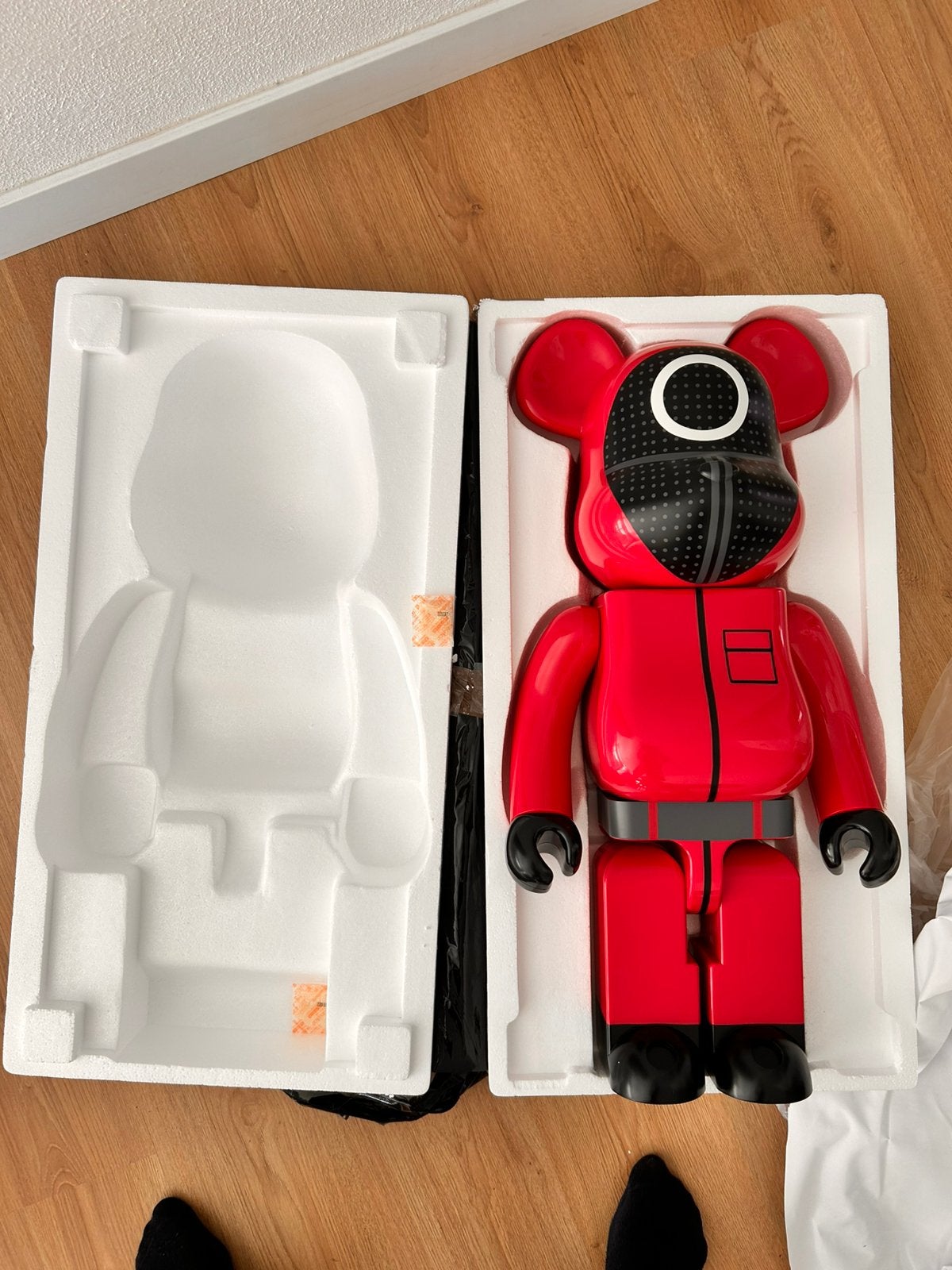 Squid Game Guard 1000% Bearbrick Medicom Toy, Ophalen, Nieuw