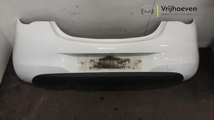 Achterbumper van een Opel Corsa (Corsa E 15-) (Z40R), Gebruikt, -, -, Opel