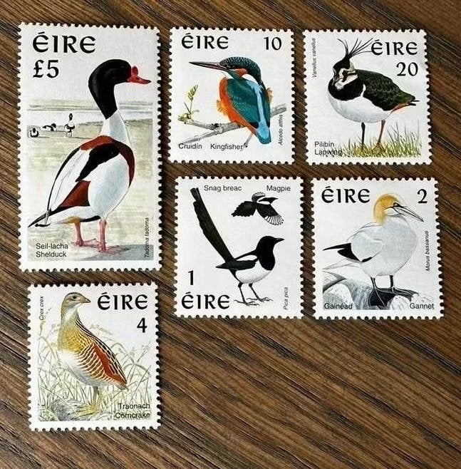 Ierland 1997 Vogels Postfris Postzegels Set, Ophalen of Verzenden, Ierland, Postfris