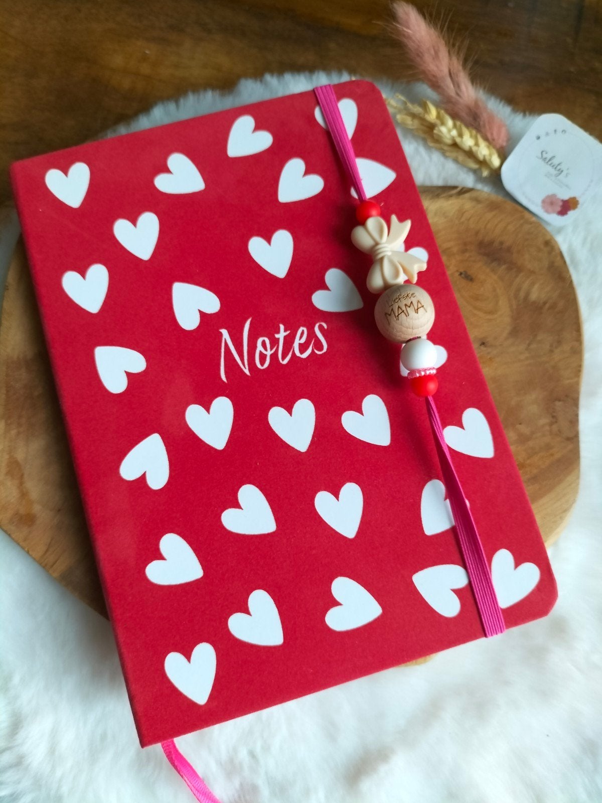 Nieuw • Cadeautje • Notitieboek 'Liefste mama, Kraamcadeau, Nieuw, Ophalen of Verzenden, Saluty's kinder- en kraamcadeaus