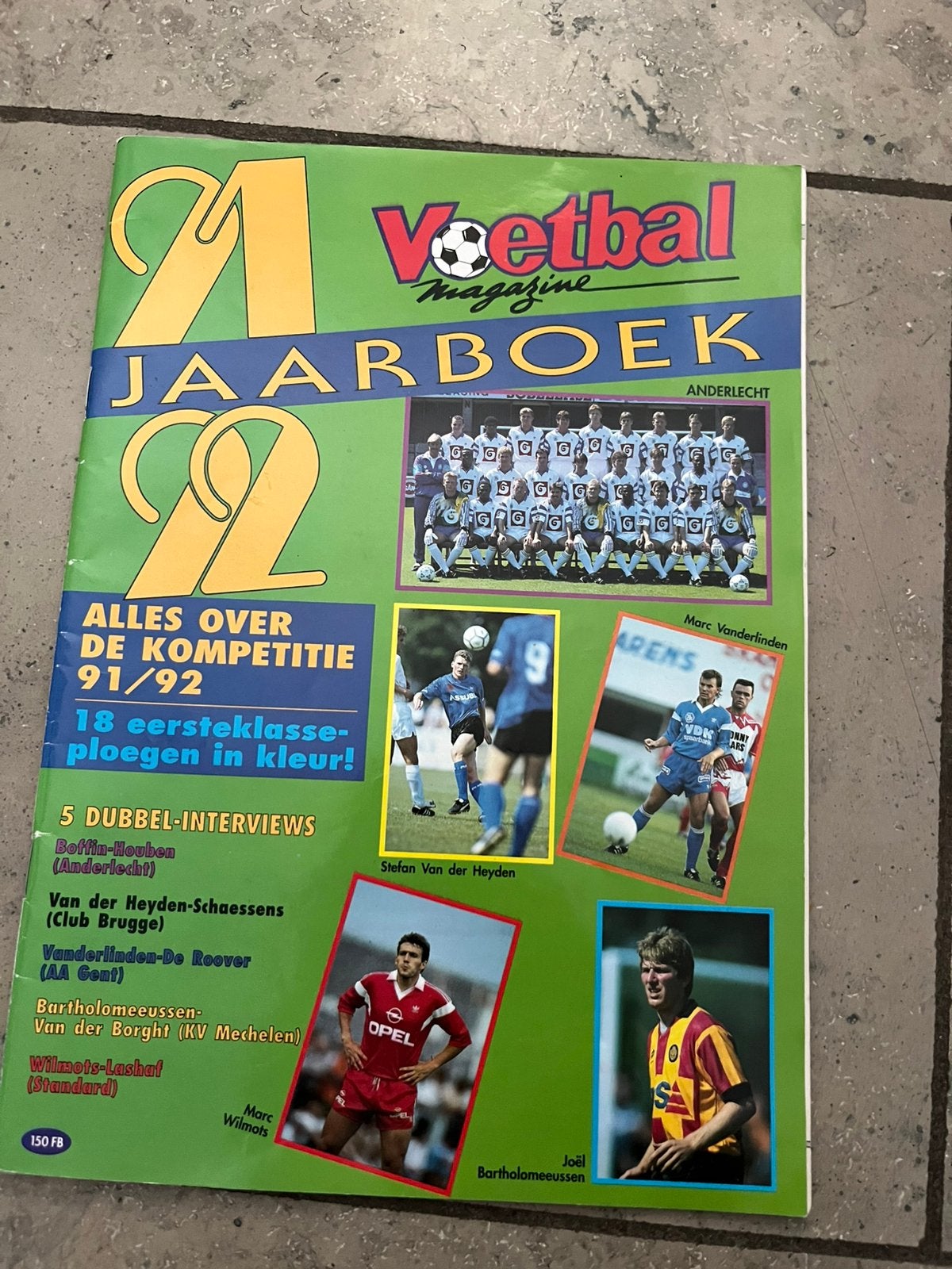 JAARBOEK VOETBAL MAGAZINE 91-92, Ophalen of Verzenden, Zo goed als nieuw, Buitenlandse clubs, Boek of Tijdschrift