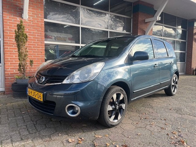 Nissan Note 1.5 DCI 76KW 2013 Blauw, Voorwielaandrijving, 4 cilinders, Verwarmde buitenspiegels, Blauw