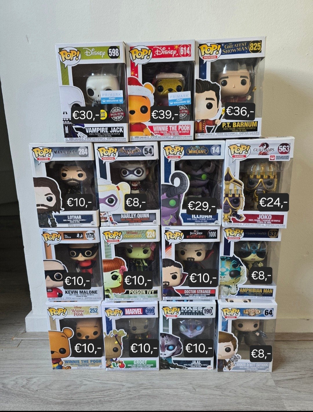 Funko pop verzameling te koop los / of bundle, Ophalen of Verzenden, Gebruikt