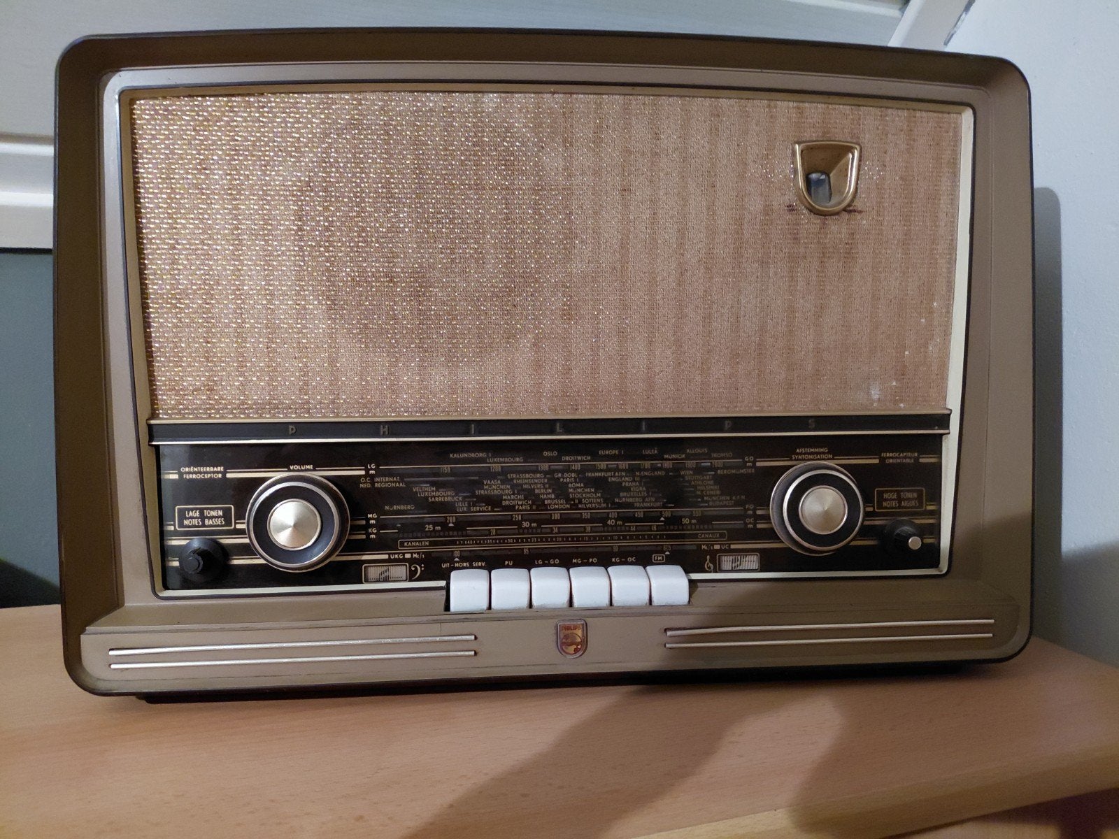 Philips radio, Antiek en Kunst, Antiek | Tv's en Audio, Ophalen