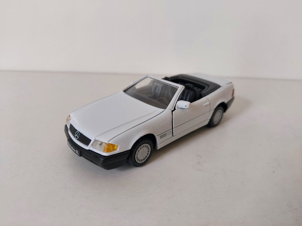 Gama Mini 8 1137 000 Mercedes-Benz 300 SL-500 SL wit, Ophalen of Verzenden, Gebruikt, Auto, Gama