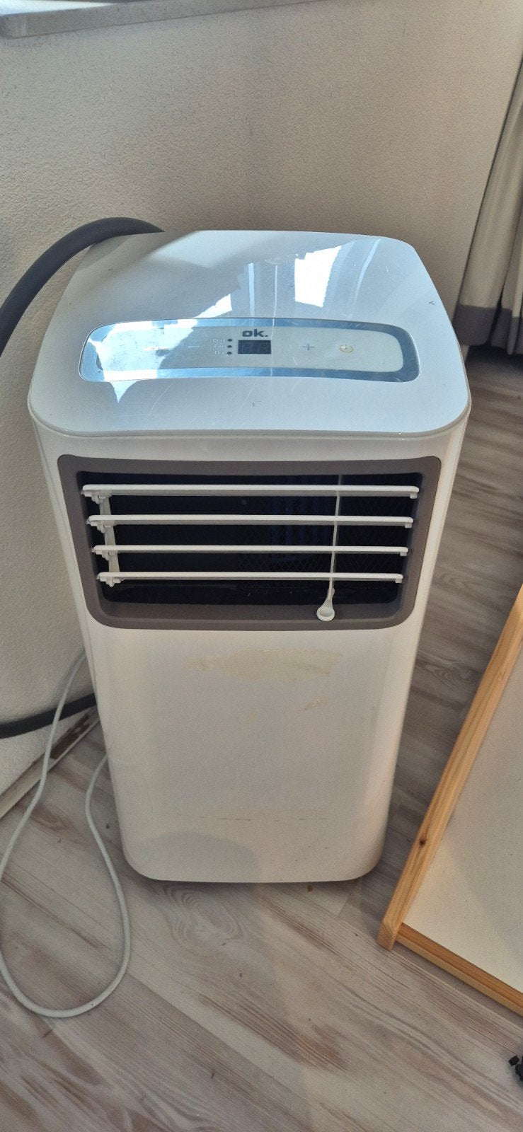 OK. OAC 2222 Mobiele Airco - Koelen en Ontvochtigen, Witgoed en Apparatuur, Airco's, Ophalen, Gebruikt, Minder dan 60 m³, Koelen en Ontvochtigen