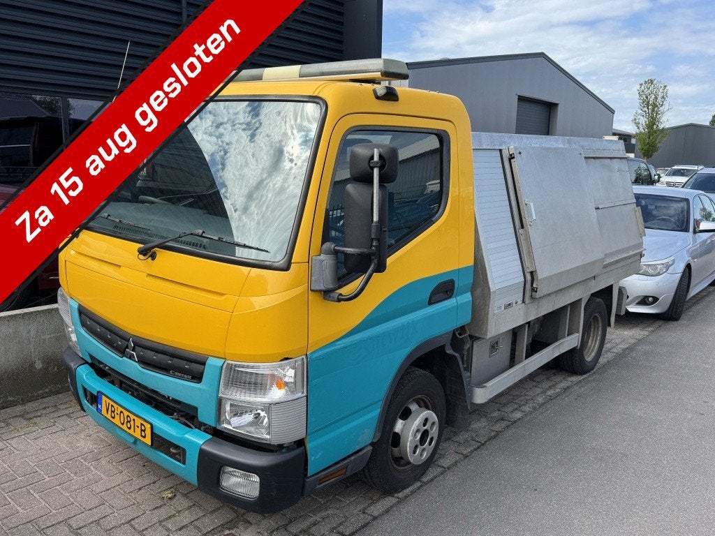 Mitsubishi Canter 3C13 Fuso 2013 Kipper Kiepauto MARGE Autom, Automaat, Euro 5, Gebruikt, Bedrijf