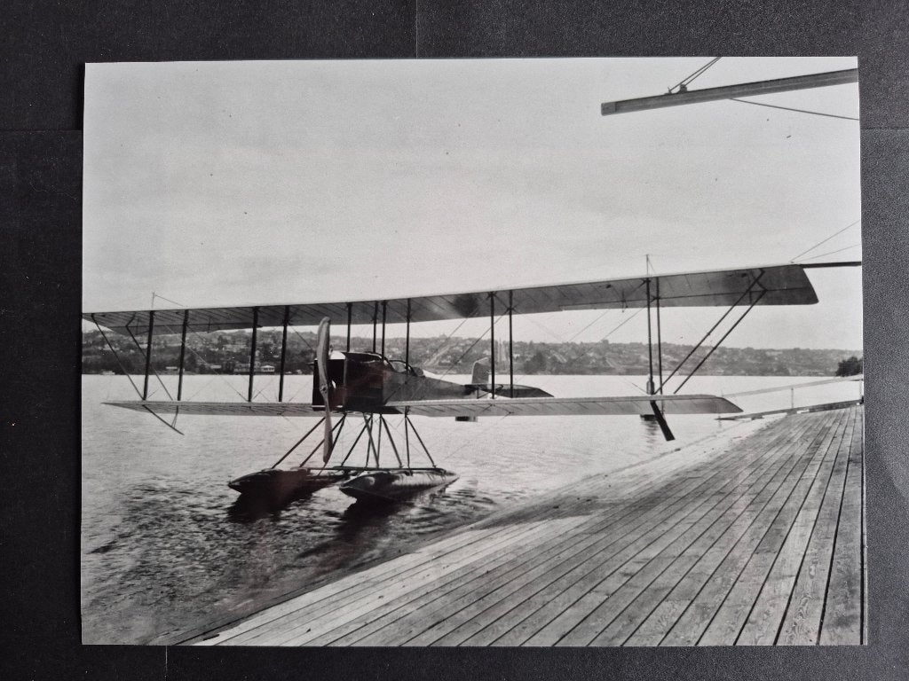 Foto van de Boeing Model C (F1042), Ophalen of Verzenden, Gebruikt, Kaart, Foto of Prent