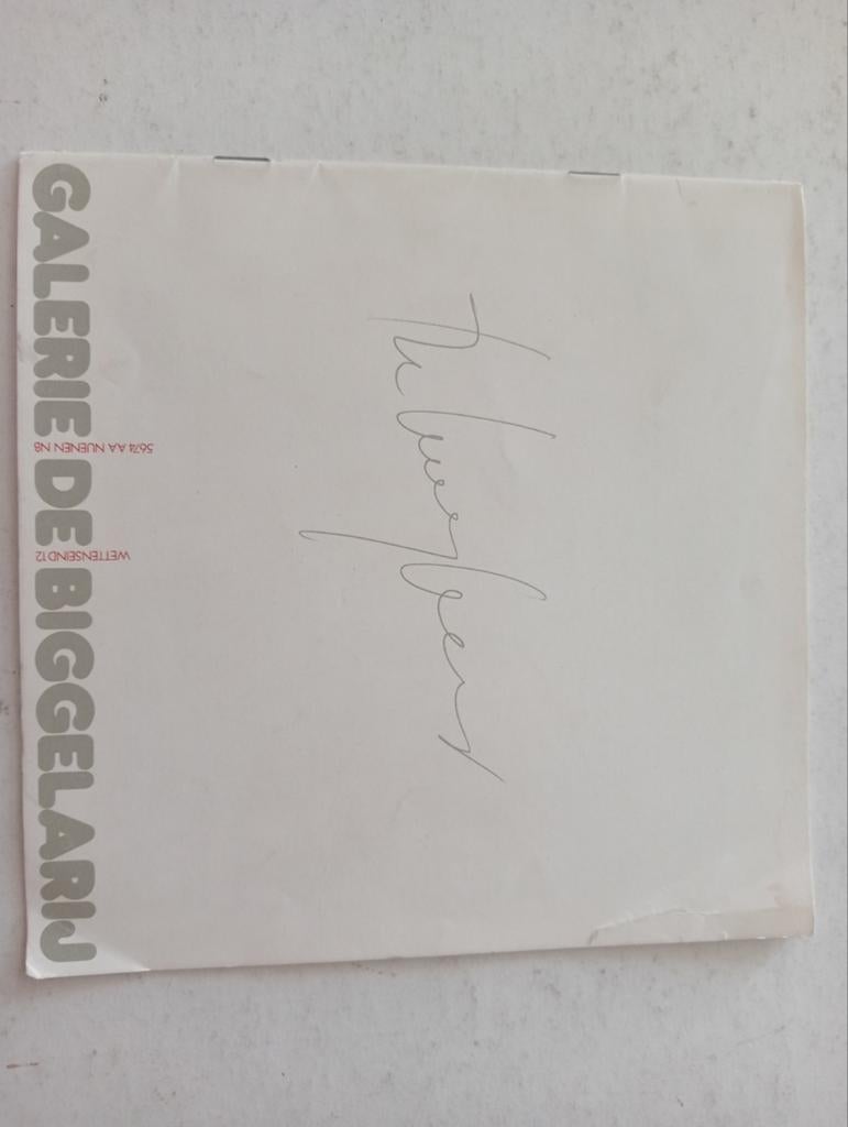 Galerie De Biggelaar - 1979 - 12 pagina's - Redelijke staat, Ophalen of Verzenden, Gelezen, Overige onderwerpen