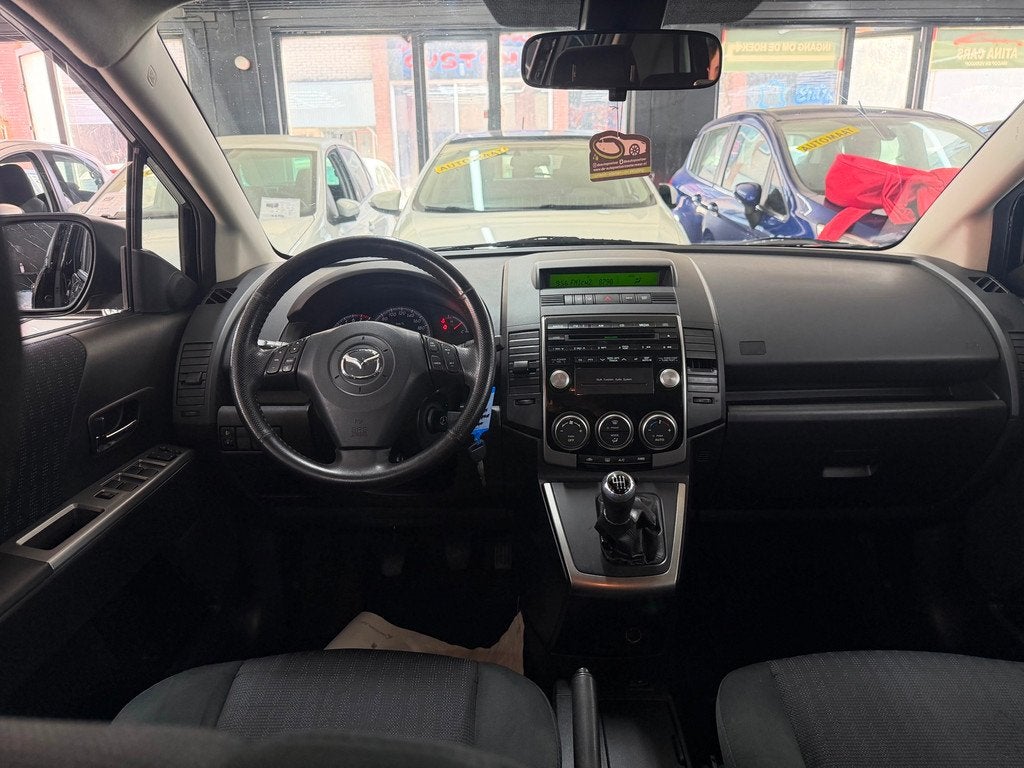 Mazda 5 2.0 Katano 7p, Auto's, Mazda, Stoelverwarming, Gebruikt, 7 stoelen, Zwart