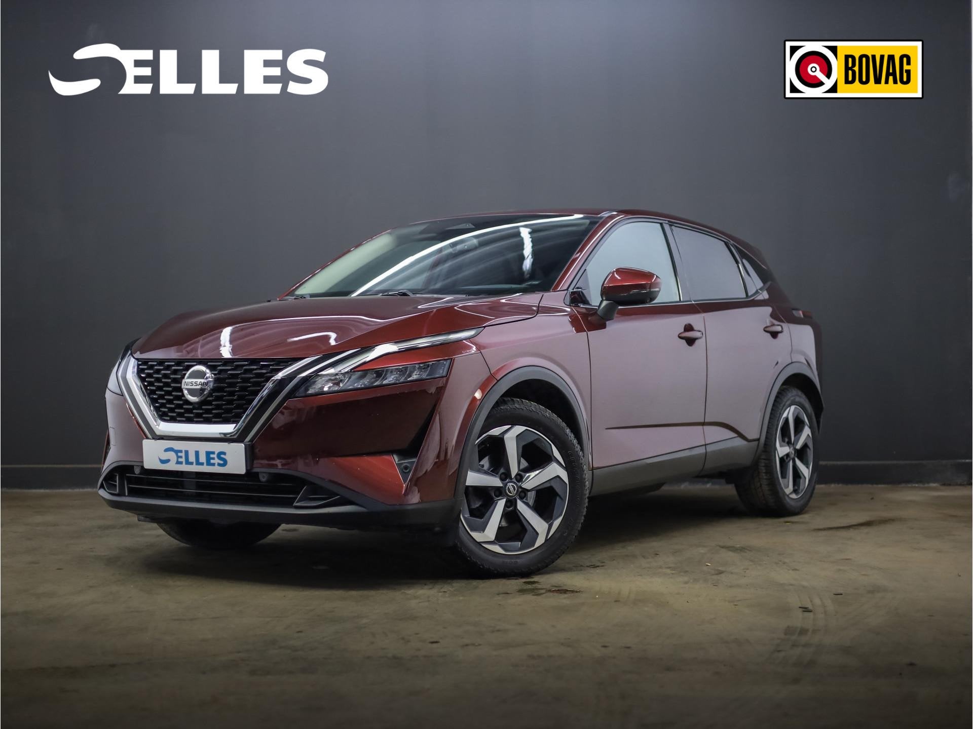 Nissan Qashqai 1.3 MHEV Xtronic 4WD N-Connecta | Trekhaak, Auto's, Automaat, Stof, 4 cilinders, Automatische klimaatregeling